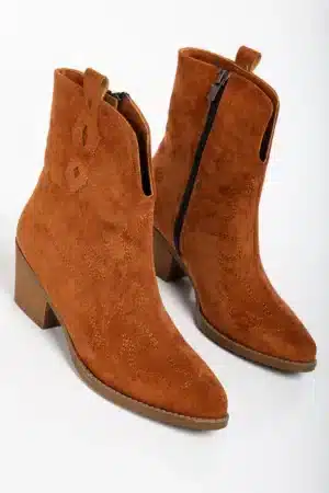 Wild Belle-Western Kovboy Kısa Bot - Şıklık ve Zarafeti Keşfedin - Görsel 9