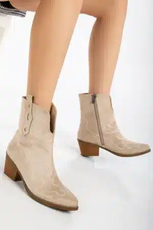 Wild Belle-Western Kovboy Kısa Bot - Şıklık ve Zarafeti Keşfedin - Görsel 3