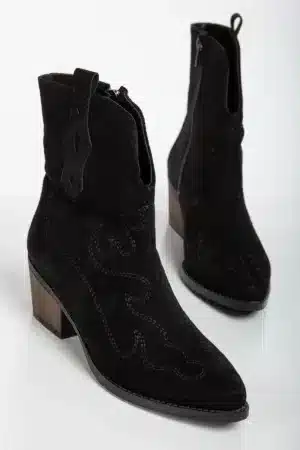 Wild Belle-Western Kovboy Kısa Bot - Şıklık ve Zarafeti Keşfedin - Görsel 14