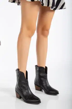Wild Belle-Western Kovboy Kısa Bot – Şıklık ve Zarafeti Keşfedin - Görsel 10
