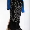 Starlight Embroidery - Çiçek Nakışlı Uzun Kadın Çizme - Görsel 16