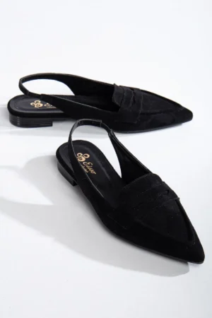 Livia Slingback Düz Sivri Burun Ayakkabı - Görsel 5
