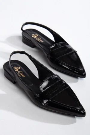 Livia Slingback Düz Sivri Burun Ayakkabı - Görsel 37