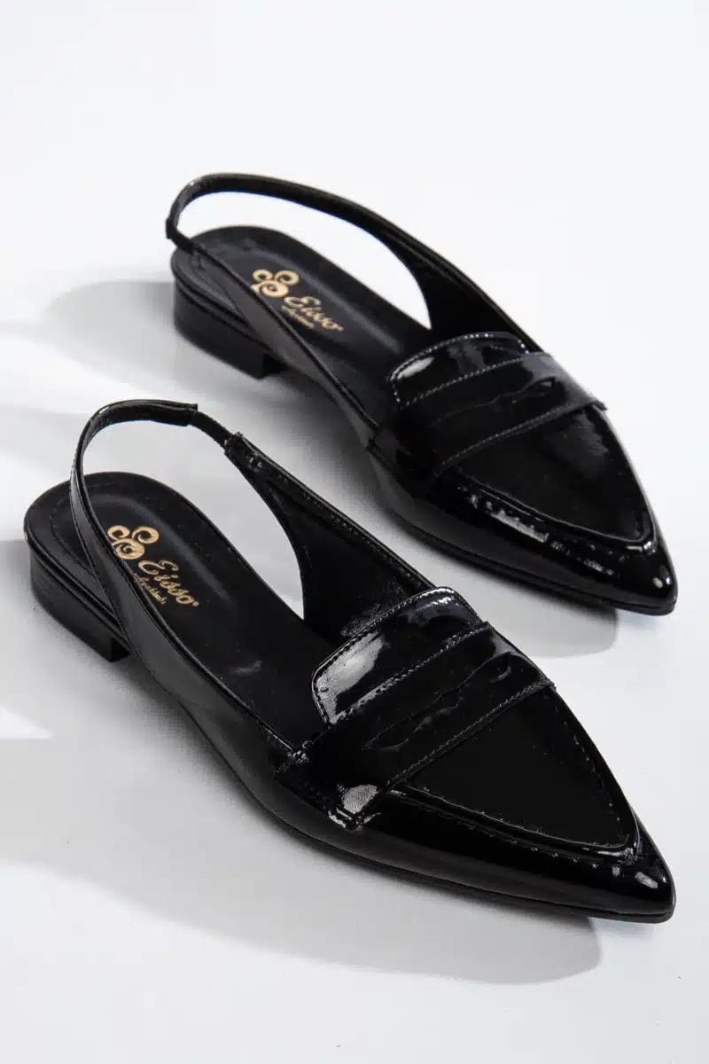 Livia Slingback Düz Sivri Burun Ayakkabı - Görsel 37