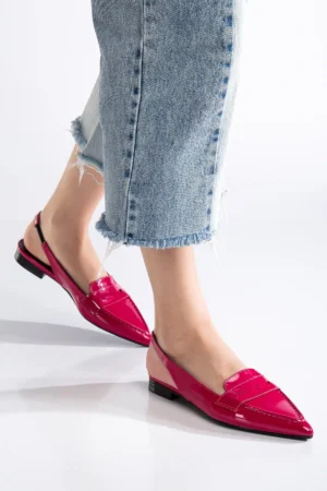Livia Slingback Düz Sivri Burun Ayakkabı - Görsel 40