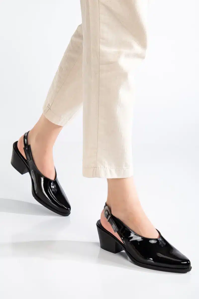 Nora Slingback Orta Topuklu Ayakkabı - Görsel 4