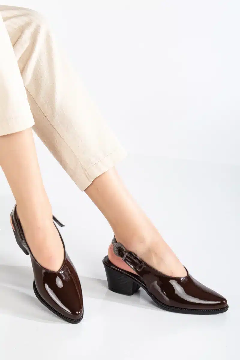 Nora Slingback Orta Topuklu Ayakkabı - Görsel 6