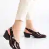Nora Slingback Orta Topuklu Ayakkabı - Görsel 7