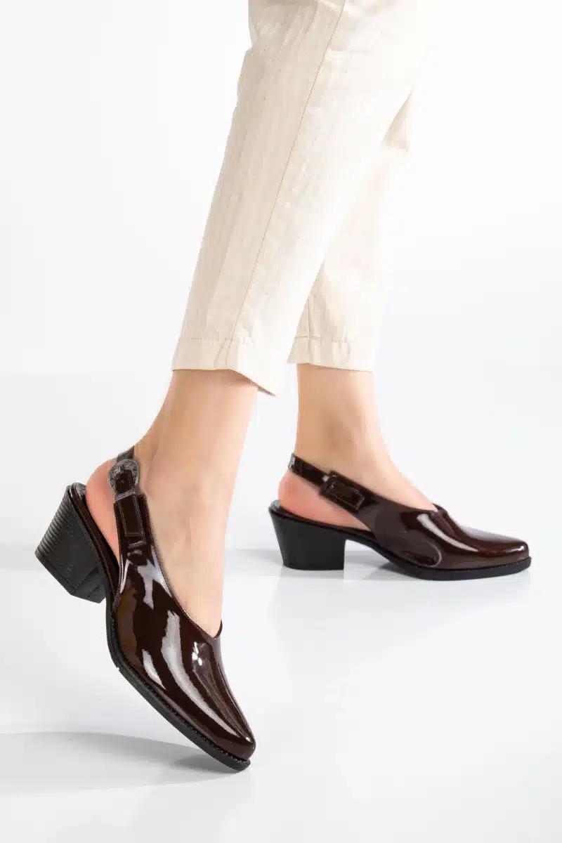 Nora Slingback Orta Topuklu Ayakkabı - Görsel 7