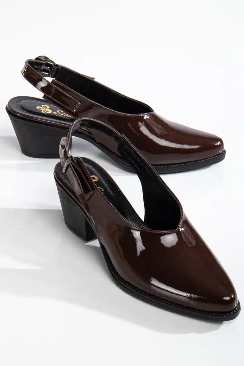 Nora Slingback Orta Topuklu Ayakkabı - Görsel 9