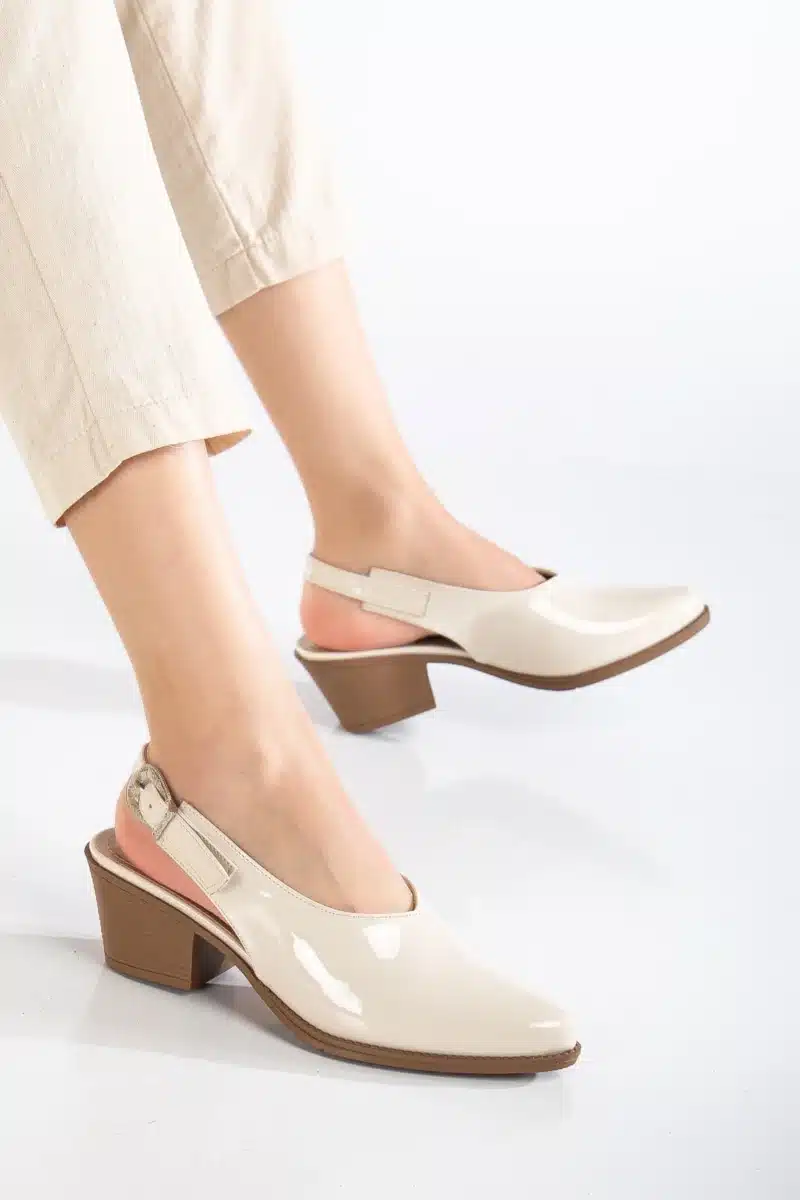 Nora Slingback Orta Topuklu Ayakkabı - Görsel 10