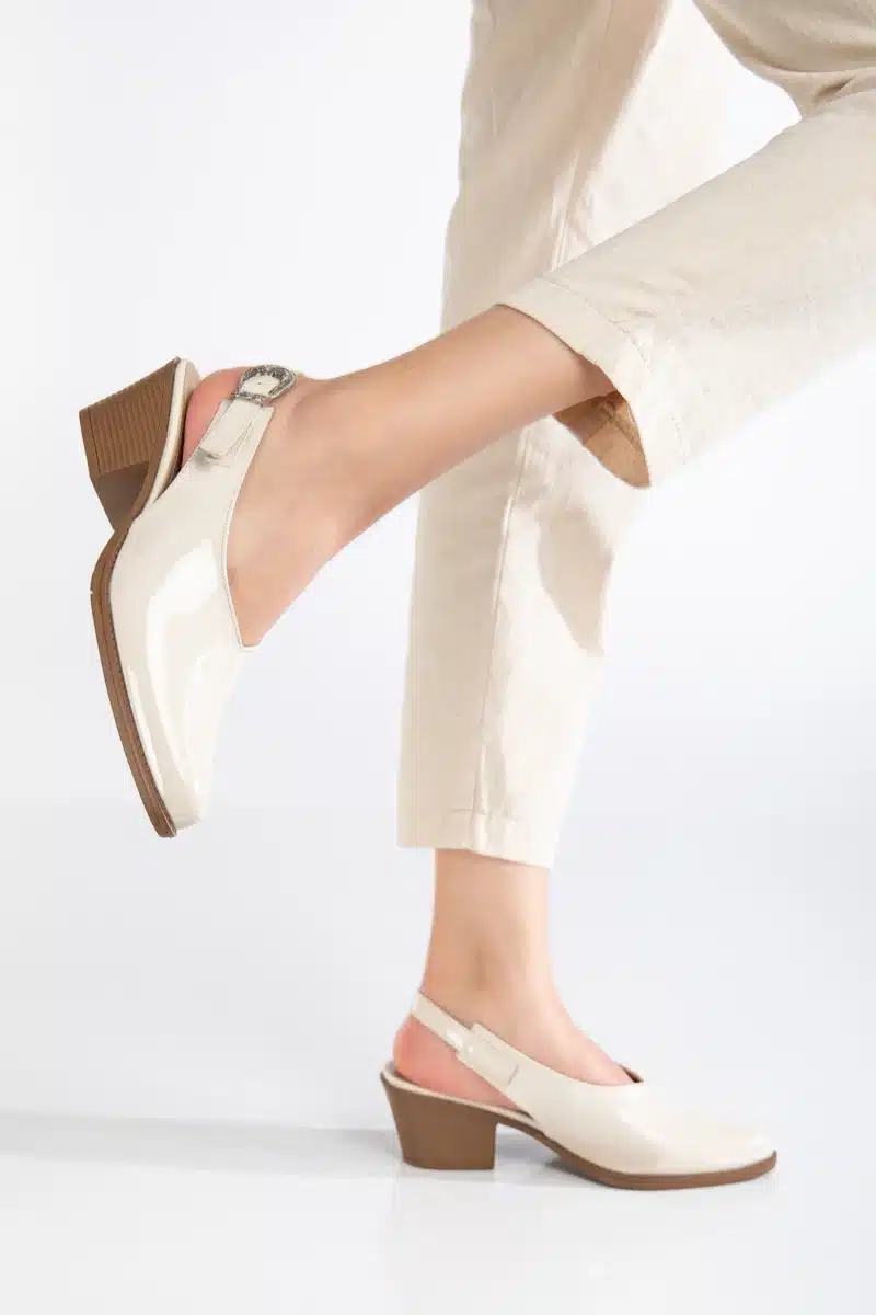 Nora Slingback Orta Topuklu Ayakkabı - Görsel 12