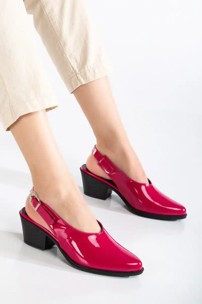 Nora Slingback Orta Topuklu Ayakkabı - Görsel 14