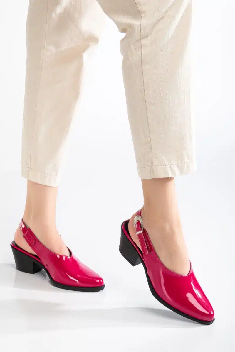 Nora Slingback Orta Topuklu Ayakkabı - Görsel 15