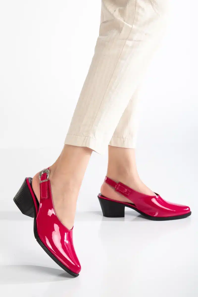 Nora Slingback Orta Topuklu Ayakkabı - Görsel 16
