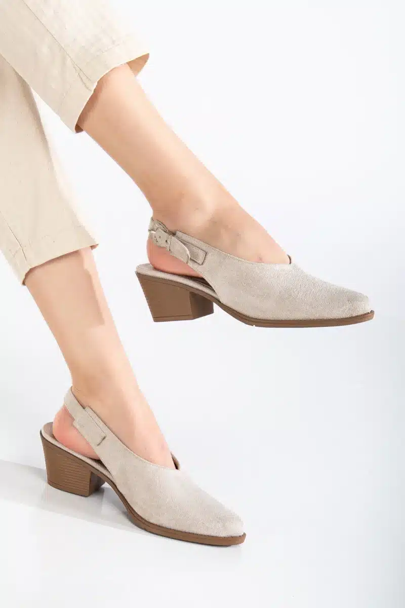 Nora Slingback Orta Topuklu Ayakkabı - Görsel 18