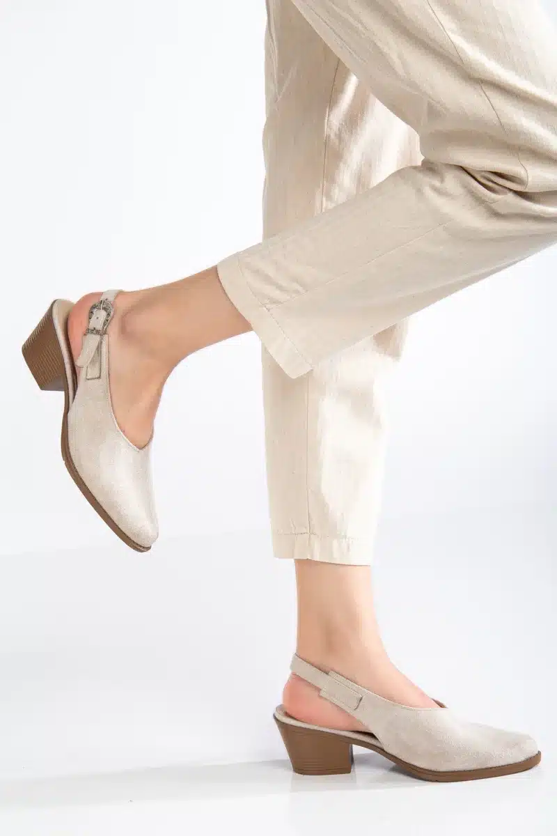 Nora Slingback Orta Topuklu Ayakkabı - Görsel 20